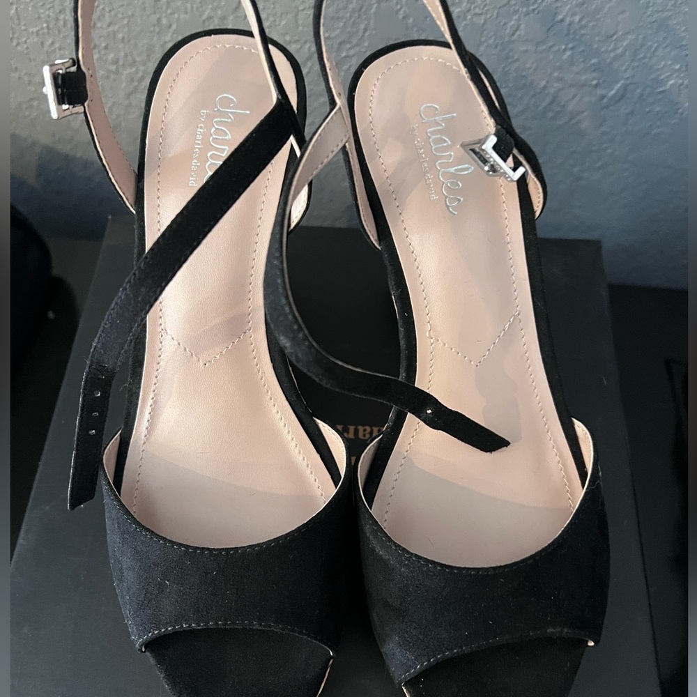 New in box Charles David wedges